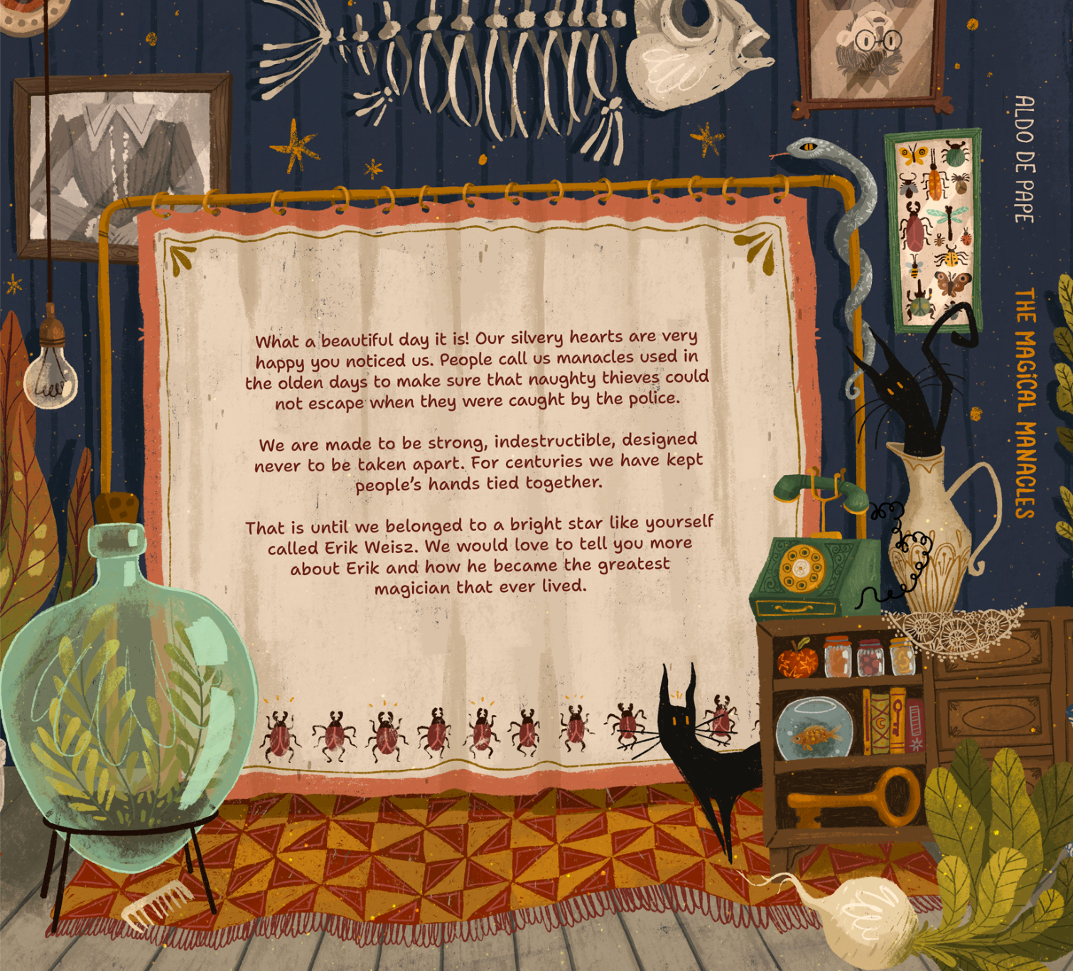 The Magical Manacles — back cover