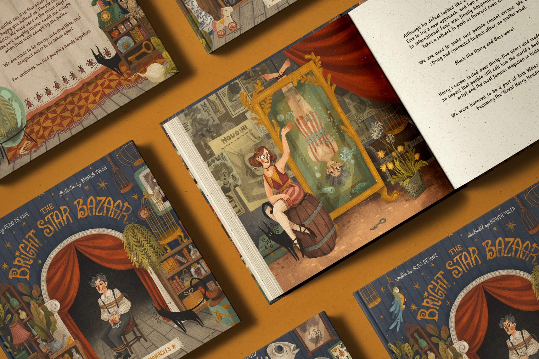 The Magical Manacles — cover and interior spread